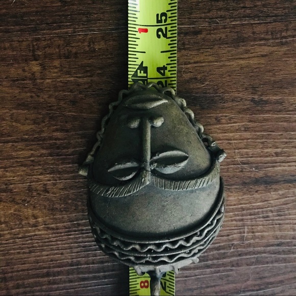 Jumbo African Tribal Recycled Trade Bead Necklace - Picture 3 of 8